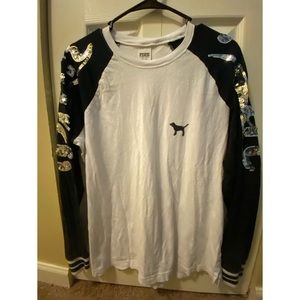 VS PINK Long Sleeve Top Sz Medium